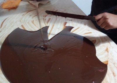 Artisanal chocolate factory